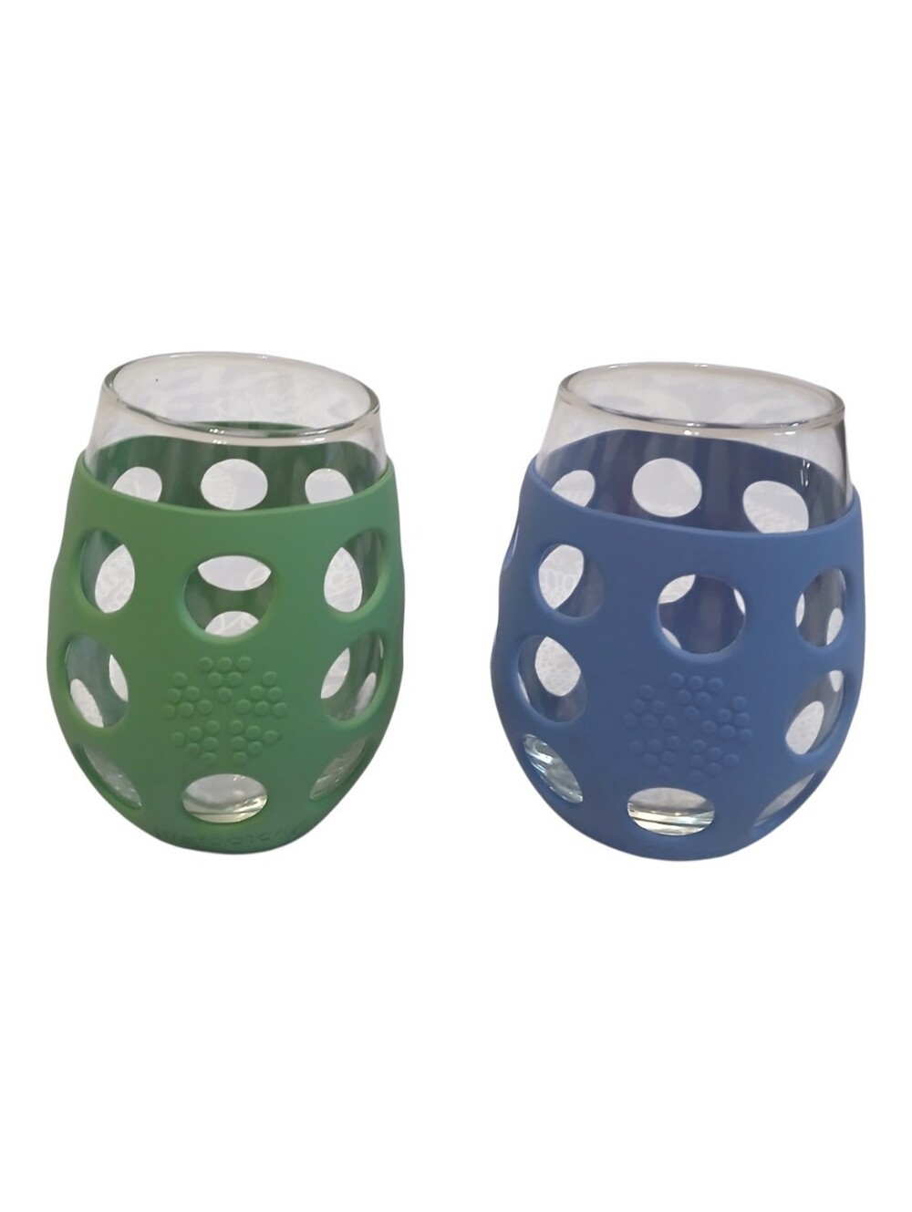 Life Factory Tumblers Pair Blue Green